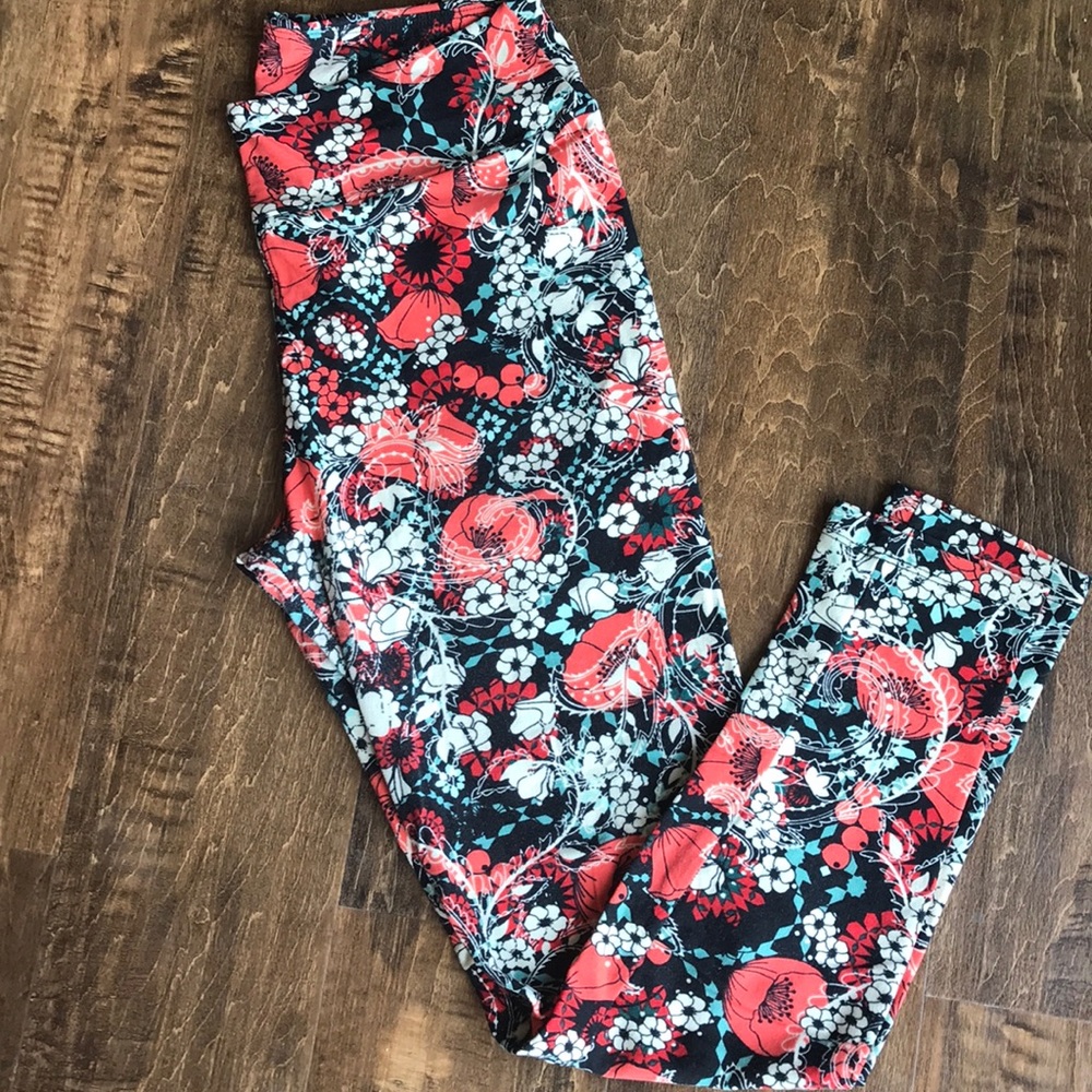 Lularoe OS leggings EUC